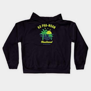 Ko Pha-Ngan Thailand Souvenir & Thai Gift Kids Hoodie